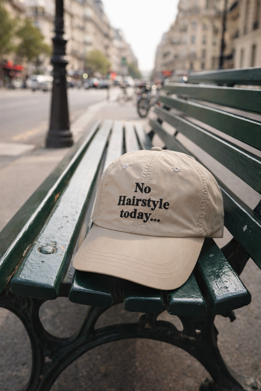 No Hairstyle today La Casquette