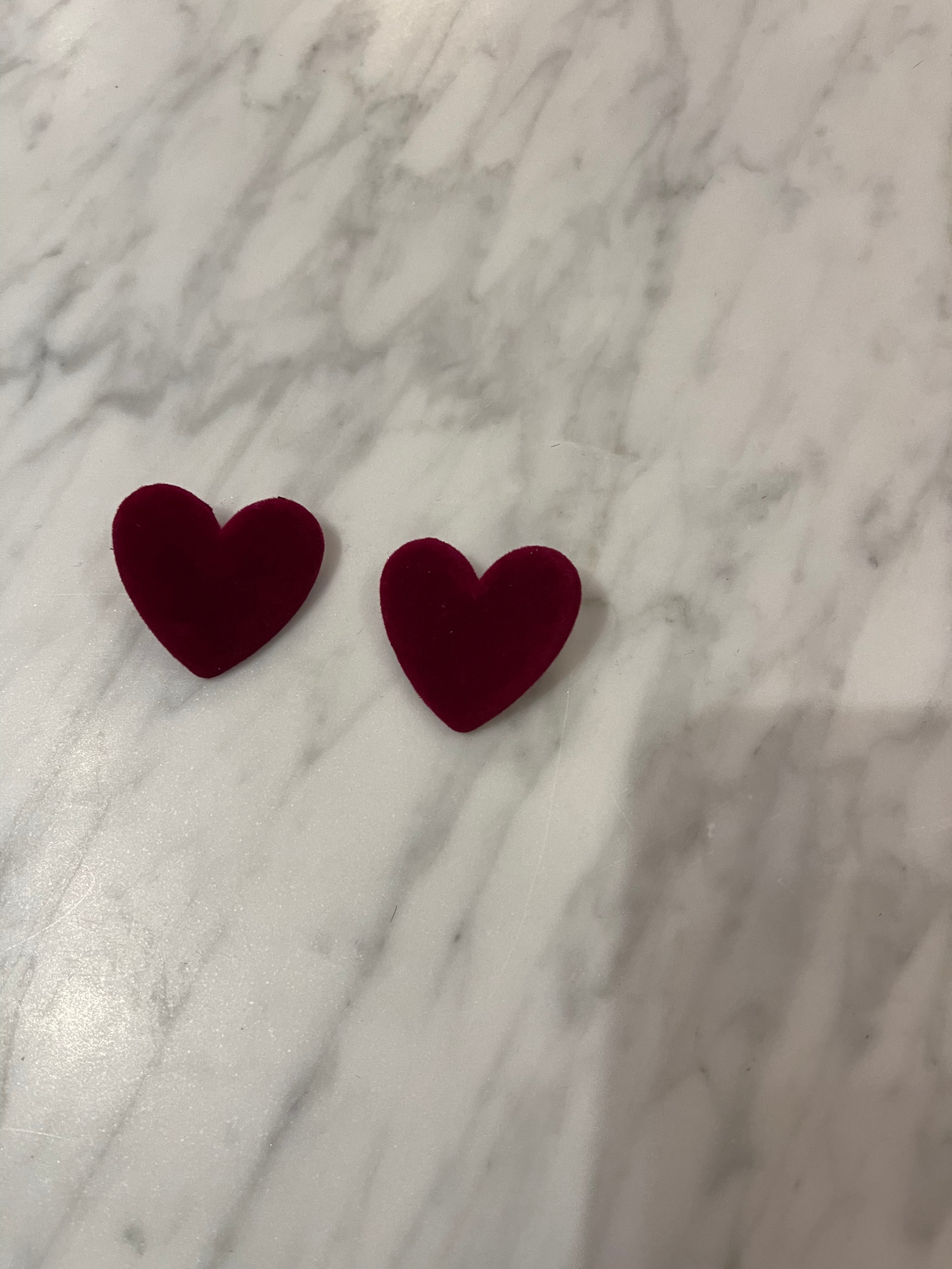 Heart on clips