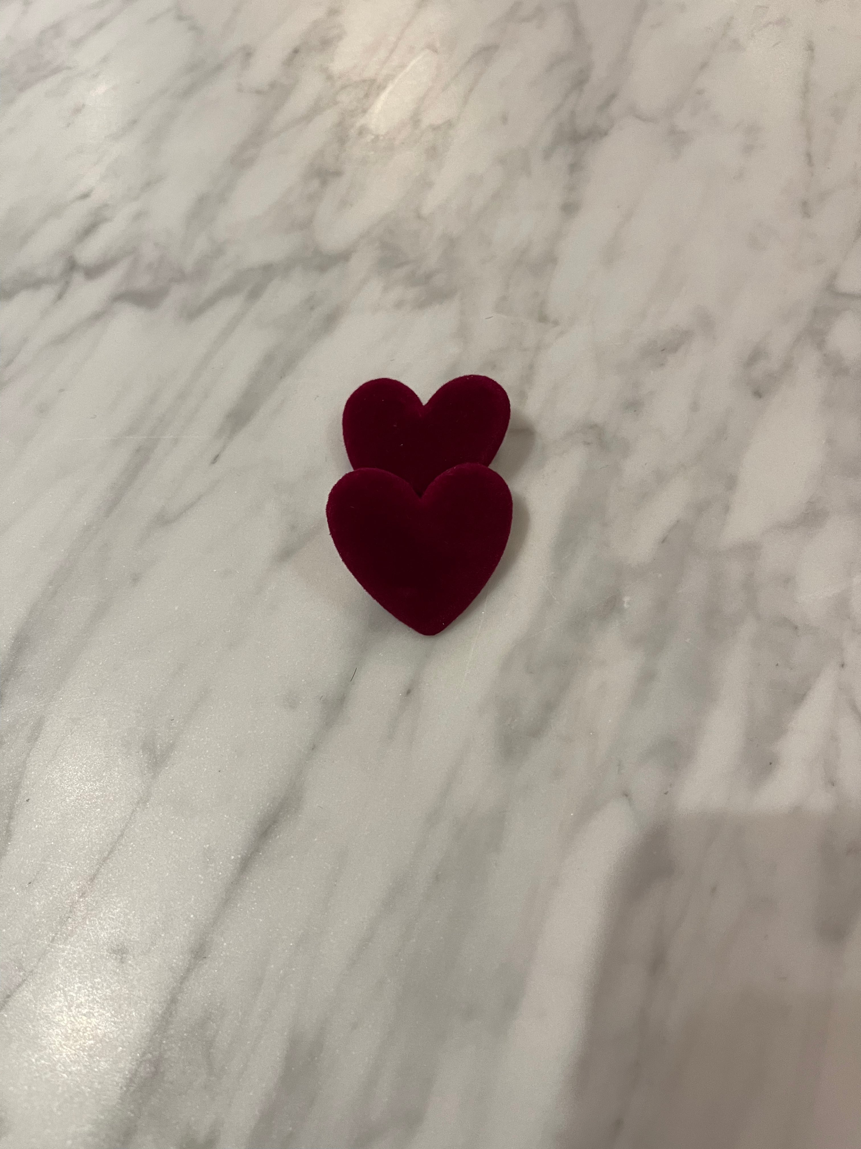 Heart on clips