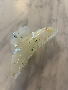 Hair clip big confetti